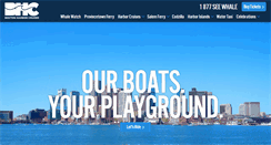 Desktop Screenshot of bostonharborcruises.com